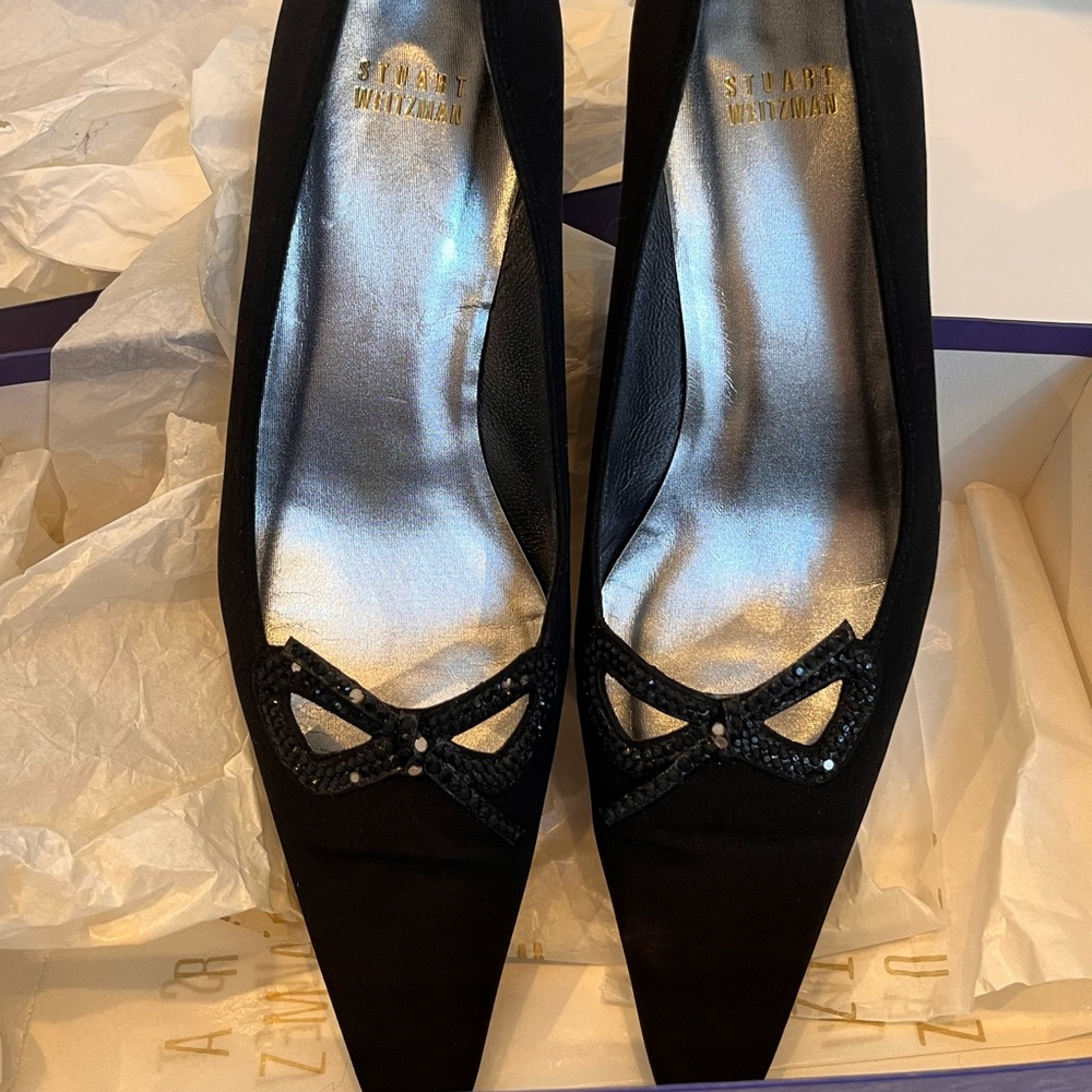 Stuart Weitzman kitten heels